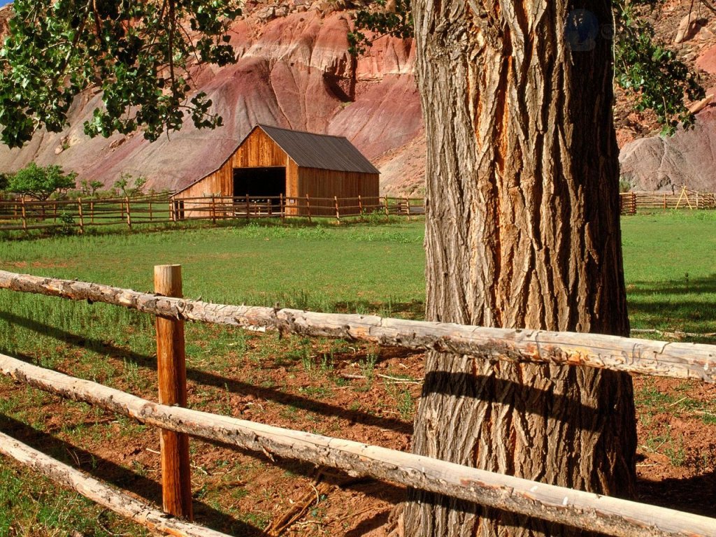 Foto: Fruita Barn, Capitol Reef National Park, Utah