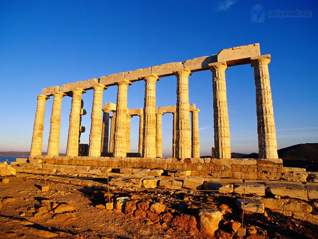 Foto: Temple Of Poseidon, Attica, Greece