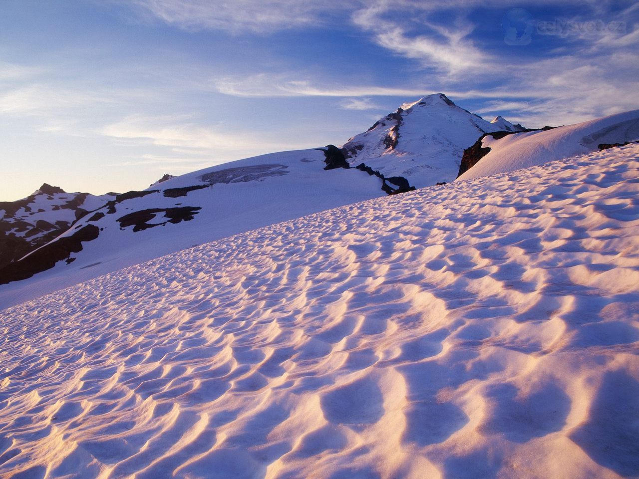 Foto: Mount Baker At Sunset, Washington