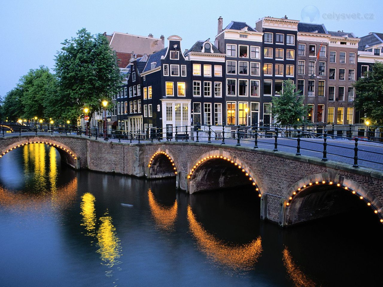 Foto: Amsterdam At Dusk, The Netherlands