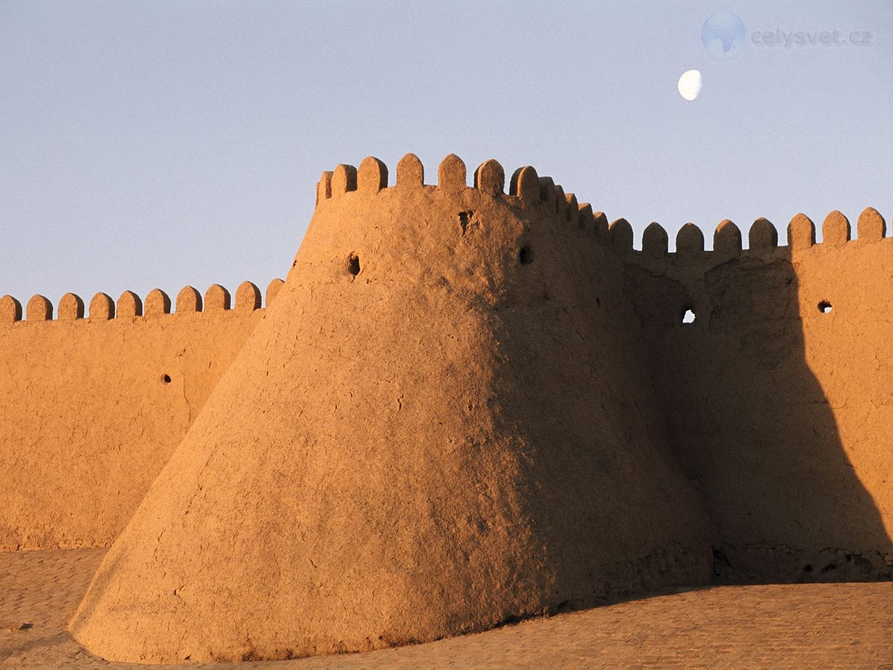 Foto: Ramparts, Khiva, Uzbekistan