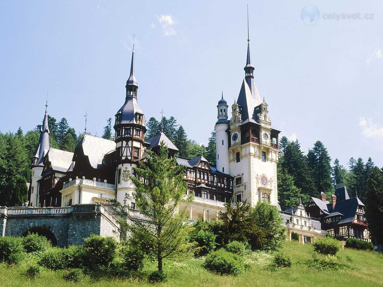 Foto: Peles Castle, Transylvania, Romania