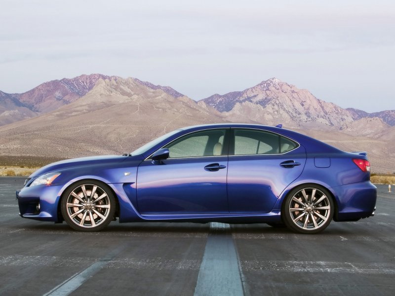 Foto: Lexus IS F Side (2008)